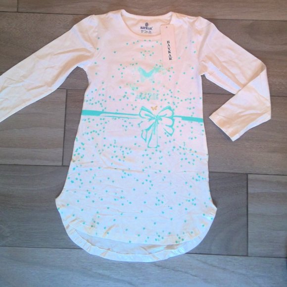 Girls Long Sleeves  Butterfly Cotton Night… - Picture 1 of 3